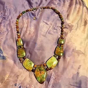 Jay King Reversible Turquoise & Lapis Necklace